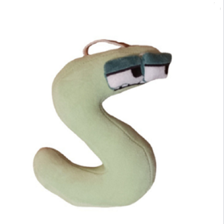 26 letras leyenda alfabeto Lore letra monstruo muñeca de peluche niños iluminación educación Juguetes