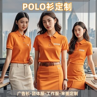Summer Pologo Shirt Corporate Group Work Clothes Custom Lapel Short-Sleeved Cultural Advertising Shirt Work Clothes Printing