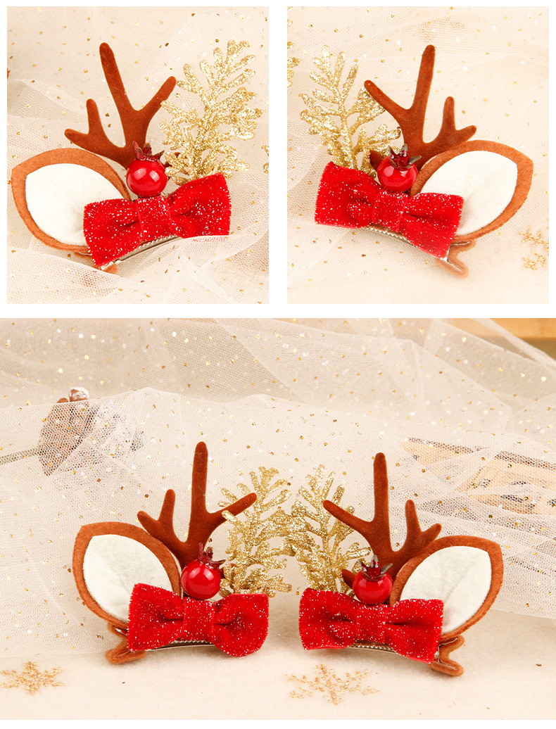 金叶子仿真鹿角夹详情_11