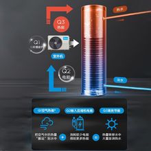 美的空气能热水器大容量200升节能省电手机控制水电分离二代热泵