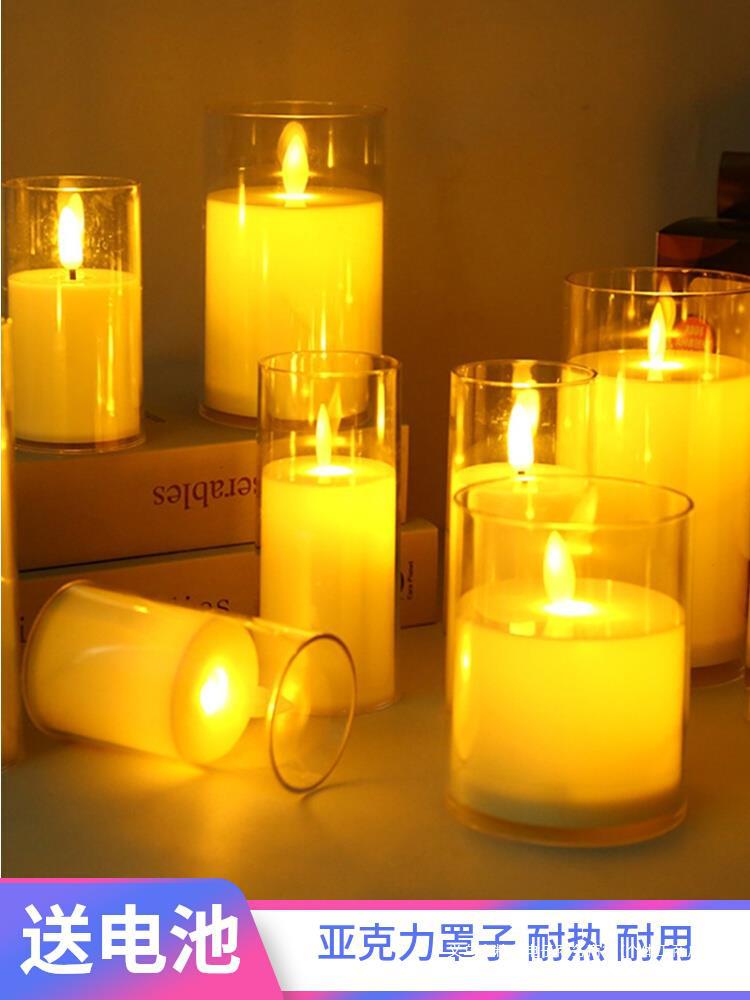Electronic acrylic candle