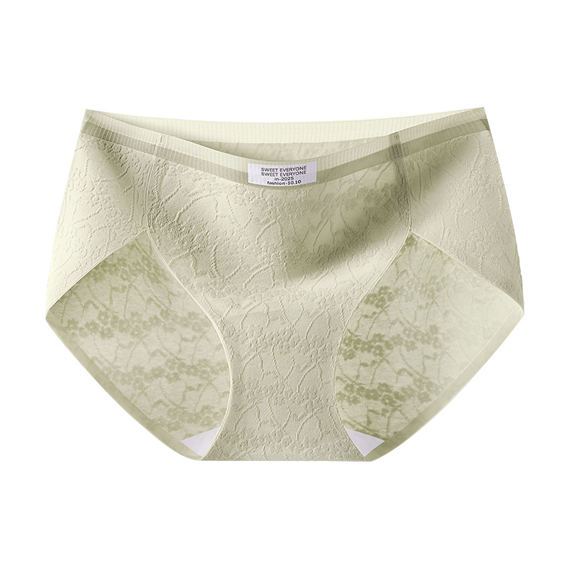 Ropa interior de algodón puro grado 10A entrepierna antibacteriana entrepierna de algodón puro sin costuras transpirable con horquilla alta y sin piernas
