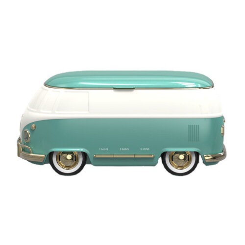 New retro bus ultrasonic cleaning machine glasses washing machine jewelry watch makeup brush glasses electric cleaner