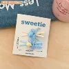 5# Star bow-X hair clip
