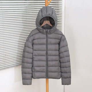 跨境短款排骨棉服女短款2026秋冬新连帽韩版宽松保暖时尚保暖外套