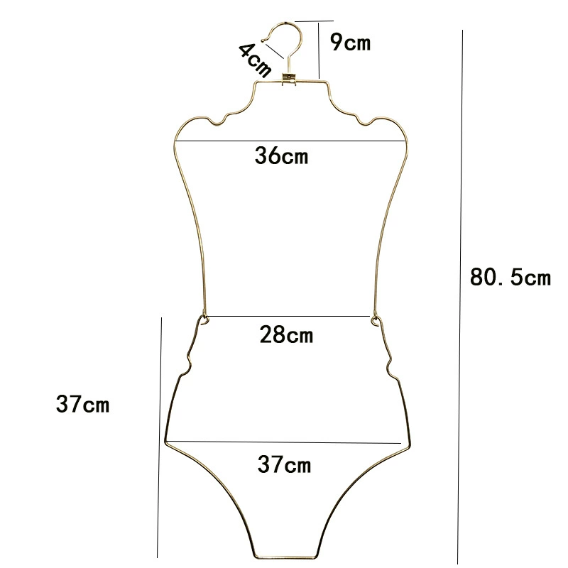 Foldable swimwear, hanger, stand, wedding dress, underwear
