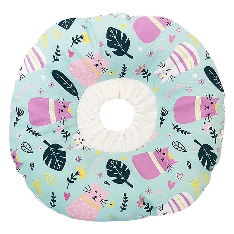 Кошачий питомец стерилизация анти-облизывание шеи шея милый тонкий мультфильм мягкий круг водонепроницаемый капюшон кошка Элизабет круг