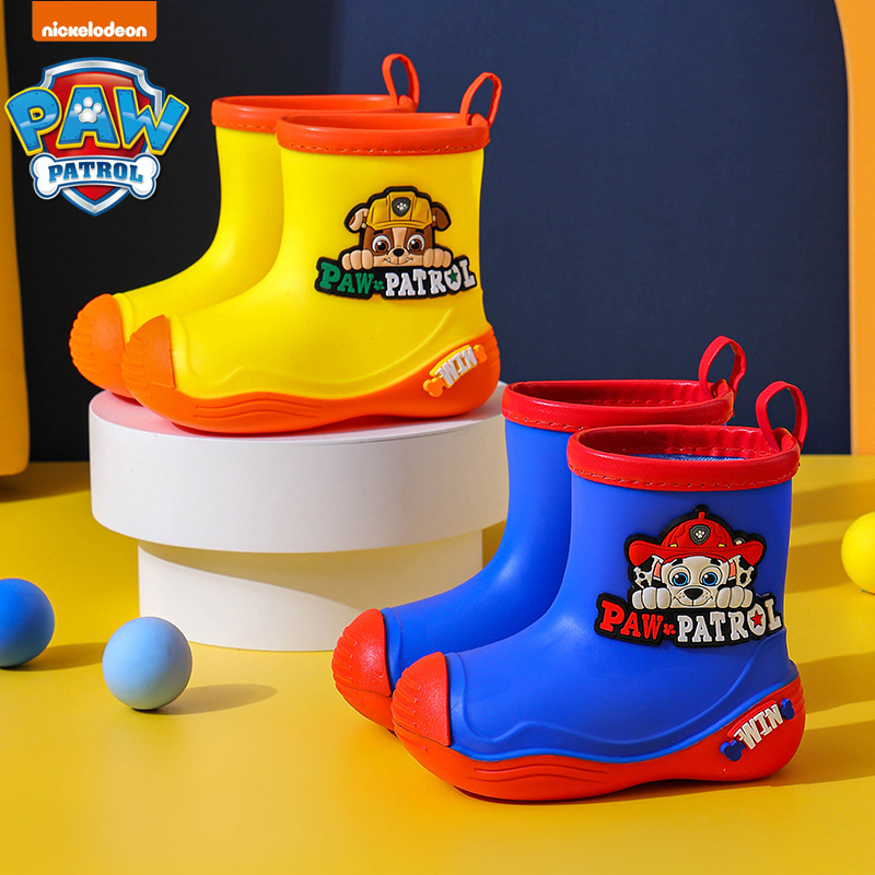 Botas de lluvia para bebés, zapatos de lluvia de moda para niños, zapatos de agua antideslizantes para niños pequeños, zapatos de agua ultra impermeables