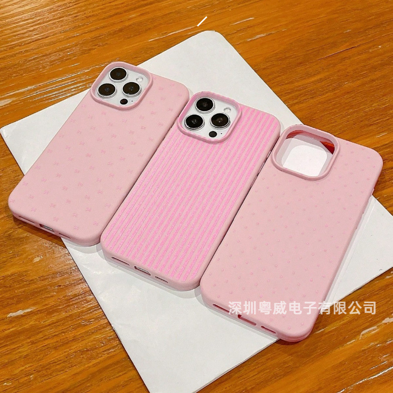 Bowknot 18Pro Suitable for Apple 17Promax Phone Case 16 Lychee Leather Texture 15 Cross-Border 14 Girly 13 Cross-Border Bowknot 18Pro Suitable for Apple 17Promax Phone Case 16 Lychee Leather Texture 15 Cross-Border 14 Girly 13 Cross-Border