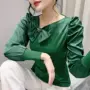 长袖春季新款显瘦女上衣