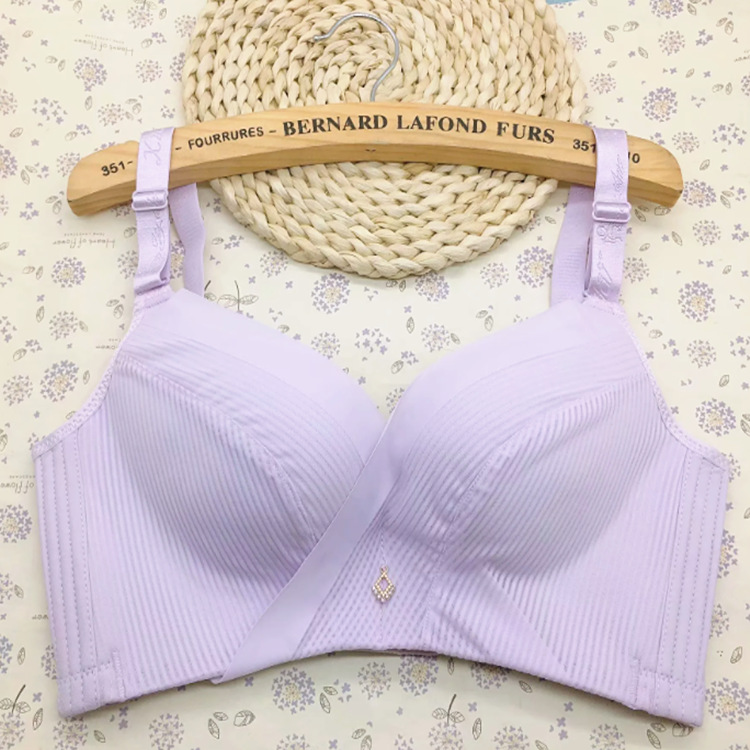 Greatly No trace Underwear Large Thin section Wireless sexy Gather Collection Mamma accessoria Bra
