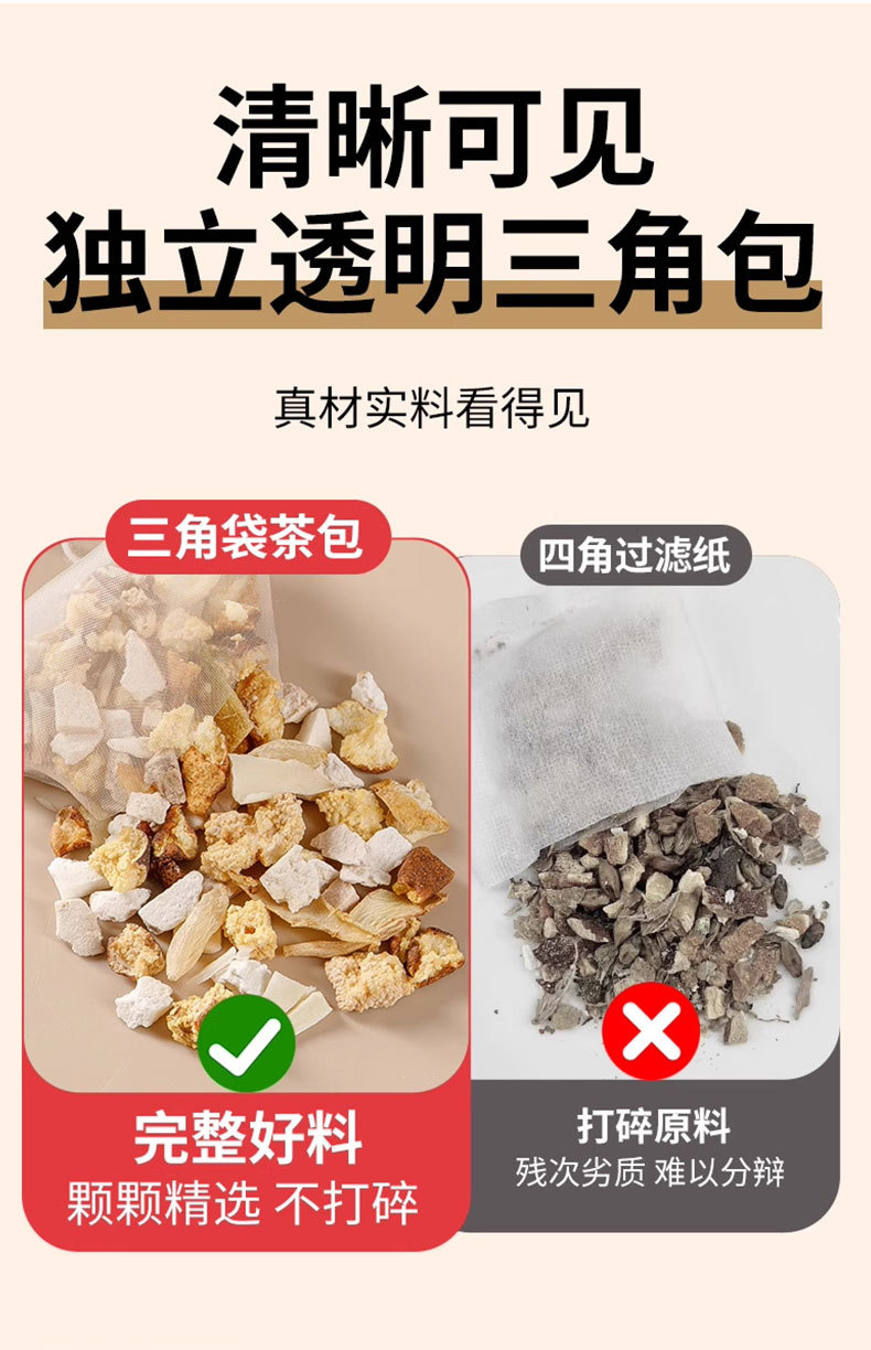 Yu Zhu Bai He Sheng Jin Tea 5g x 12 Bags Sugar-Free Herbal Tea Blend with Solomon Seal Lily Bulb Ophiopogon overview