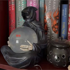 跨境新品万圣节装饰The Death God's Crystal Ball 死神的水晶球