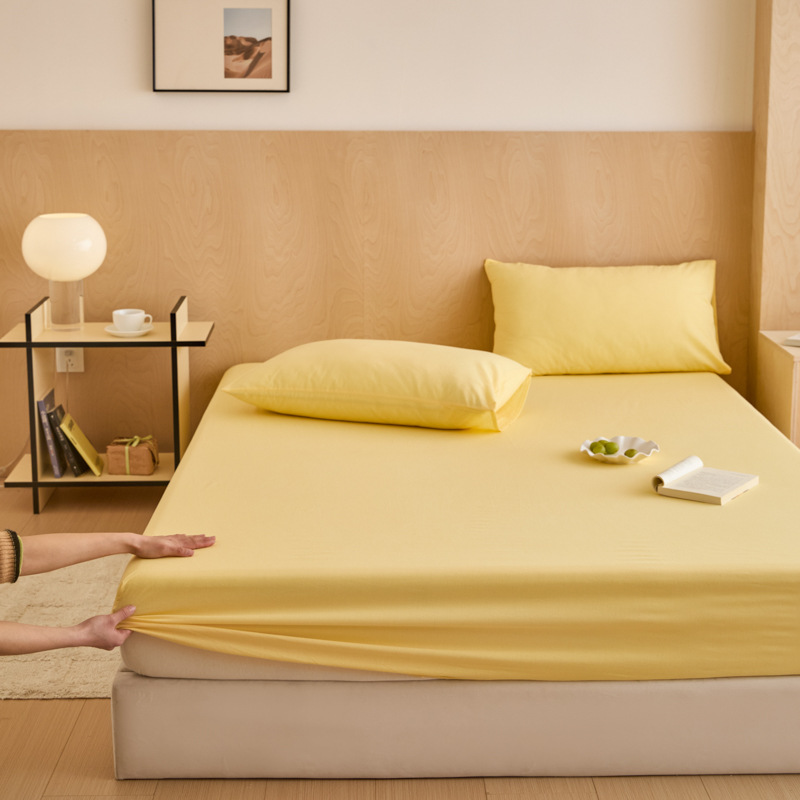 Sombrilla de cama de algodón puro pieza individual 100 algodón Simmons funda protectora de colchón todo incluido funda de cama funda de cama 2025 nuevo 3