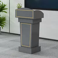 【back-to-school special】thickened plywood lectern - ideal for school classrooms, 25mm e1 grade eco-friendly, with storage cabinet, customizable