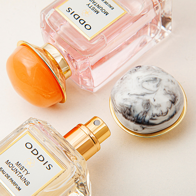 奥迪丝迷雾山脉香水东方花果香调大理石瓶盖抖音快手一件代发