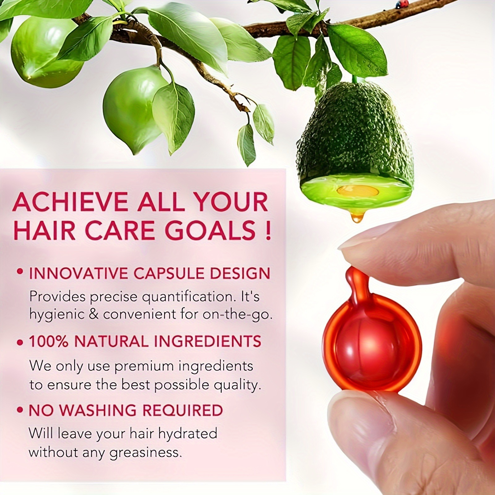 100g Weight Hair Care Essential Oil Personal Care Type Essential Oil Capsule Material Letter Pattern Modern Style, Classic Style Style Letter Hair Care Essential Oil Modern Style Classic Style Personal Care 10