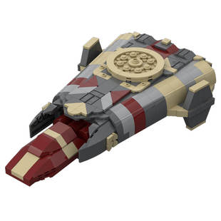 Moc-116753 Trill Scientific Ship Model 566 Particle Number Toys Christmas Gift