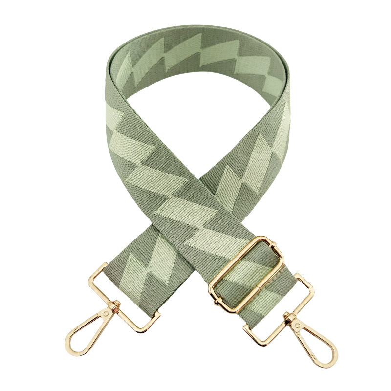 Polyester Cotton Geometric Bag Strap display picture 9