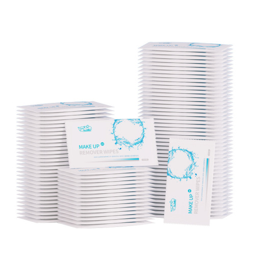Hyaluronic acid moisturizing cleansing makeup remover wet wipes lazy face cleansing makeup remover eye and lip makeup disposable wet wipes cotton wipes
