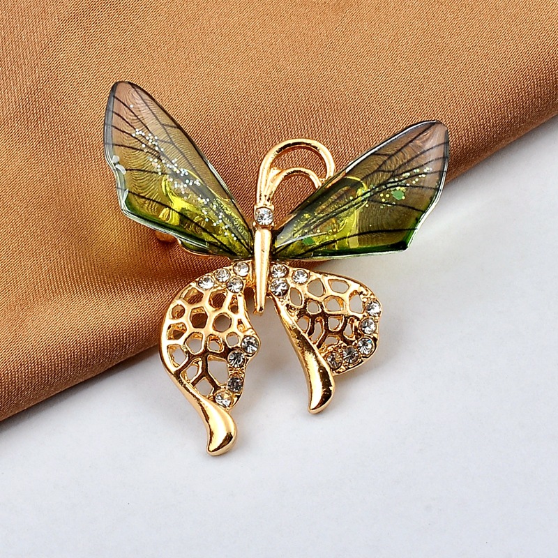 Retro Bee Dragonfly Butterfly Alloy Enamel Unisex Brooches display picture 4