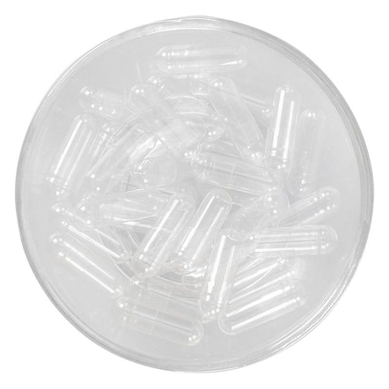 [Cápsula de la estrella roja] No transparente. 0 cápsula vacía gelatina cápsula hueca estómago cápsula soluble cáscara comestible