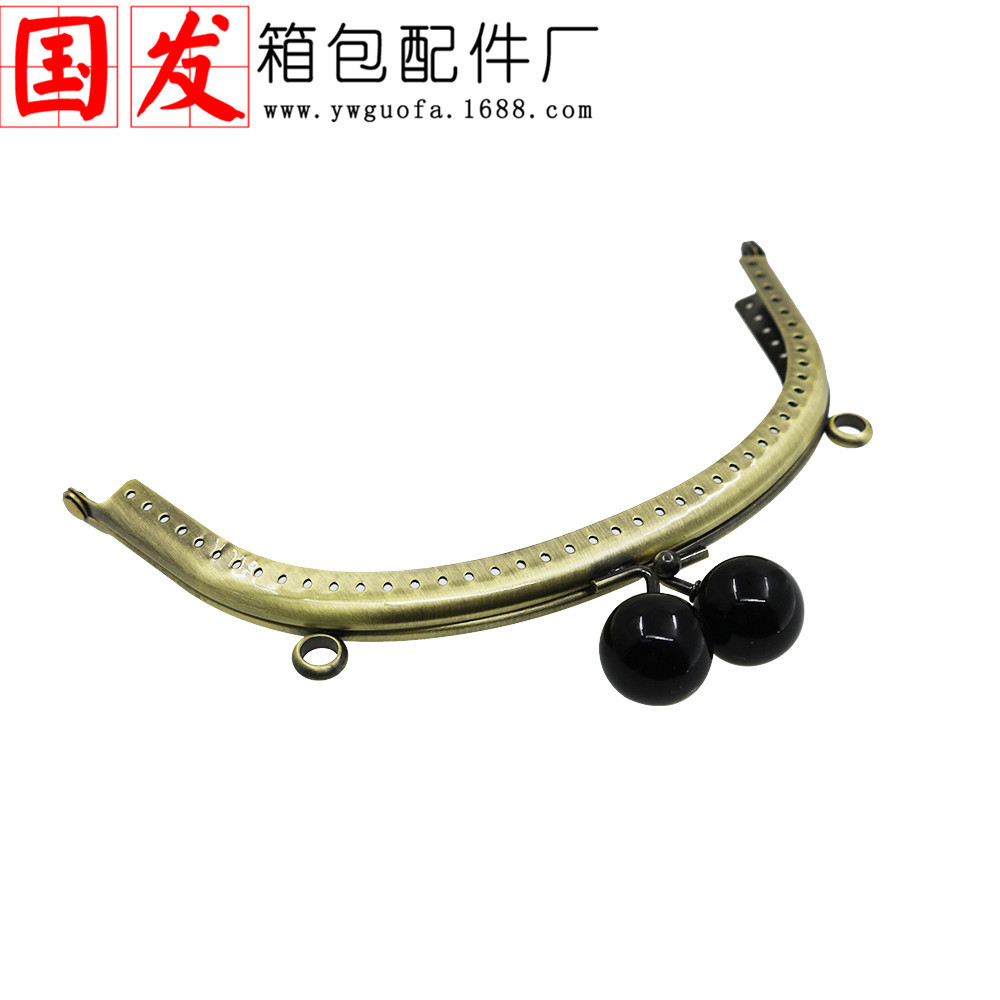 16,5cm arco de cara lisa cabeza de caramelo oro al por mayor 20MM cabeza de perlas de color de caramelo bronce 24 colores opcionales