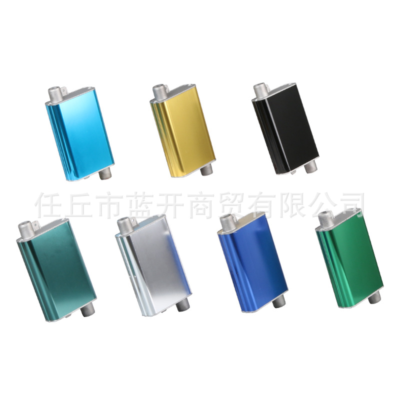 消音器大号铝合金驻车加热器降低尾气噪音减小排气声音尾气管配件