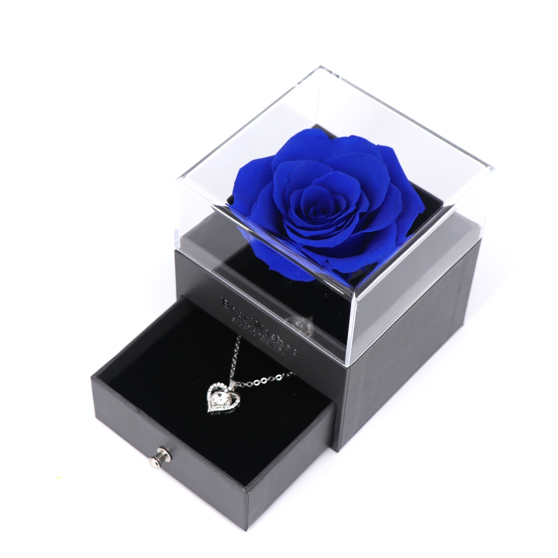 Eternidad verdadera rosa azul zafiro