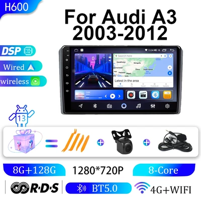 A3 Car Navigation, Carplay Central | DVD Navigation - 8g128g-9inch