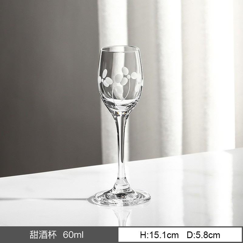 Tazas de cristal checas para el hogar esmerilado tazas de vino rojo tazas de borgoña talladas tazas hechas a mano tazas de vino creativas