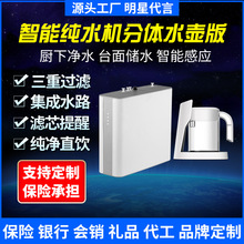 源头厂家净水器家用带水壶净水机无桶直饮机RO反渗透纯水机可贴牌