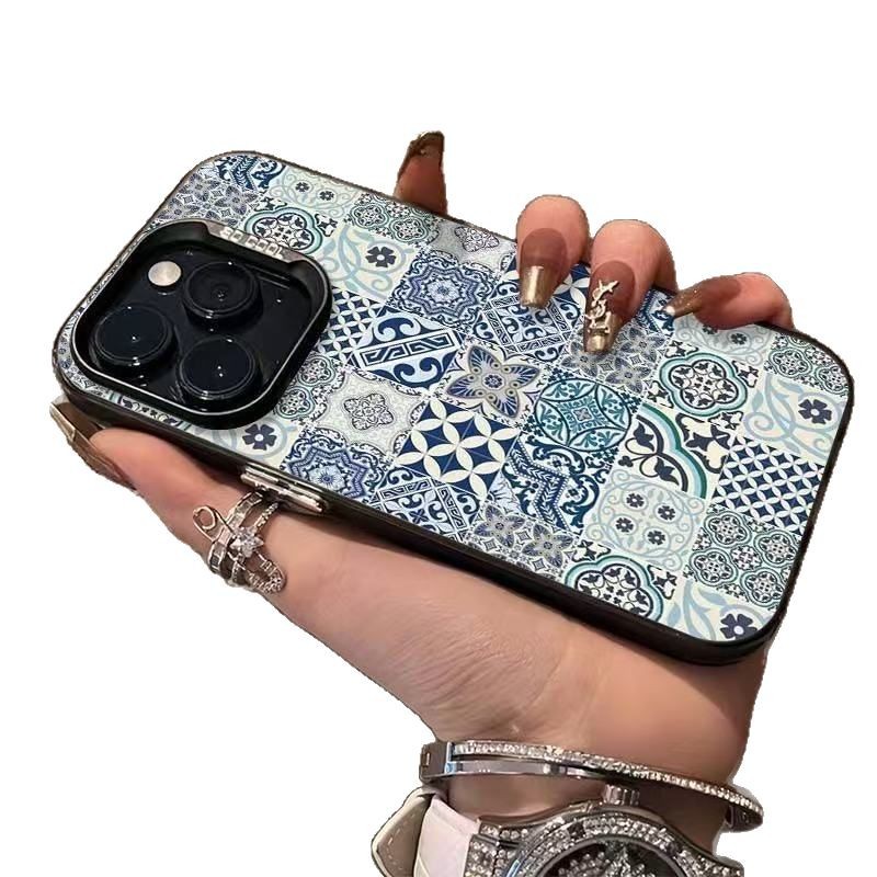 Nuevo tótem para iPhone 16 funda para teléfono móvil Apple 15promax/14/13pro personalidad 12 Europa y América 11x