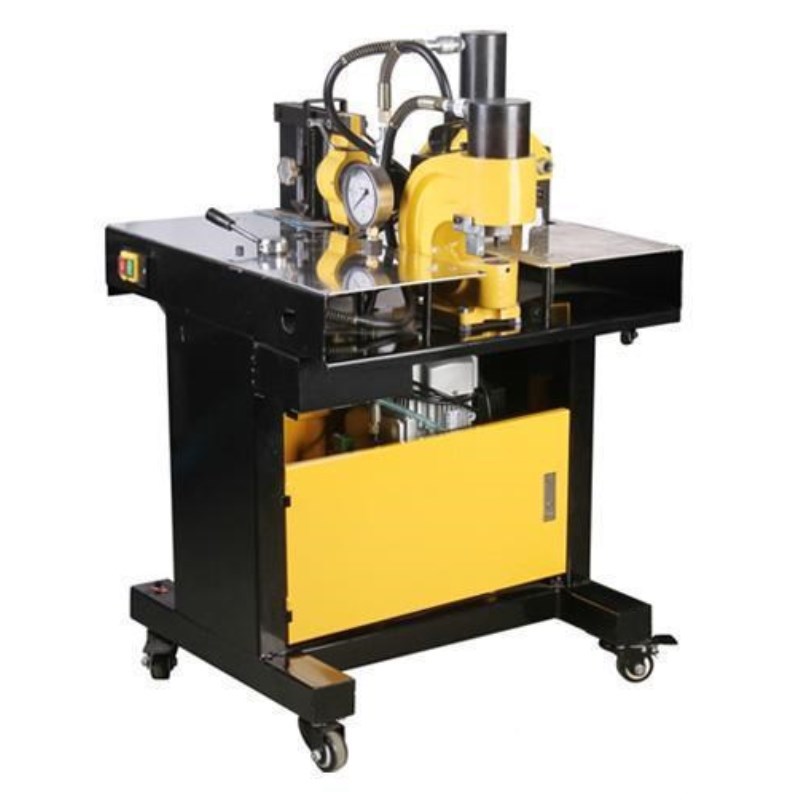 电动便携式母排铜排加工机多功 能母线加工机三四合一DJ-150 200