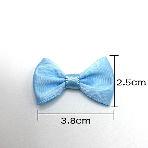 2.5*3.8cm semi-finished bow polyester belt diy jewelry accessories clothing shoes and hats accessories gift box bow