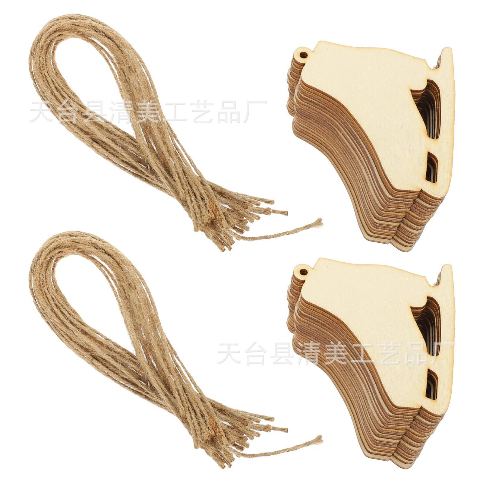 Decoración navideña, productos artesanales de madera, patines de graffiti de bricolaje, piezas de madera para colgar en la pared huecas