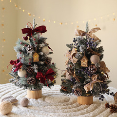 Christmas Tree Home Christmas Decorations Desktop Ins Style Arrangement DIY Miniature Ornament High-end 2024 New Collection Set