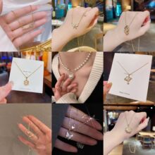 ����Ů���K�׺���΢肵���ins���W�t���n��r�к��s necklace