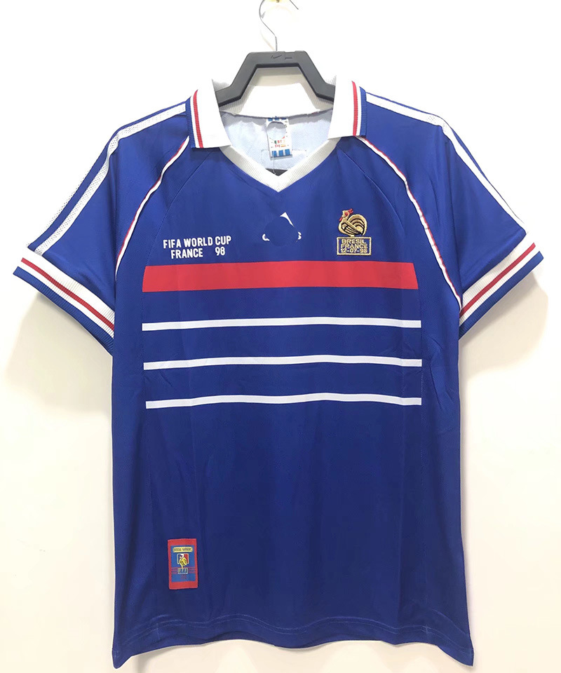 Camiseta retro clásica de la selección de la Copa del Mundo Argentina Brasil Francia Holanda Inglaterra Beckham manga corta