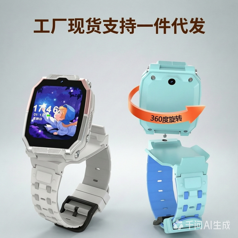 Primary school genius children's phone watch 5G full netcom smart WiFi positioning watch card video call