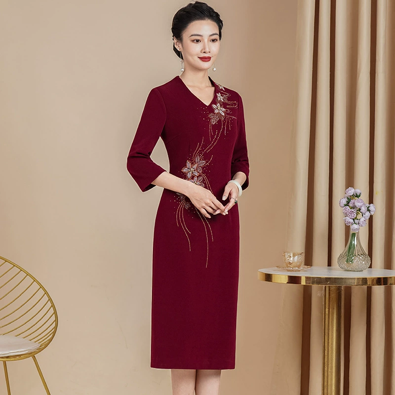 Wedding dress for mother