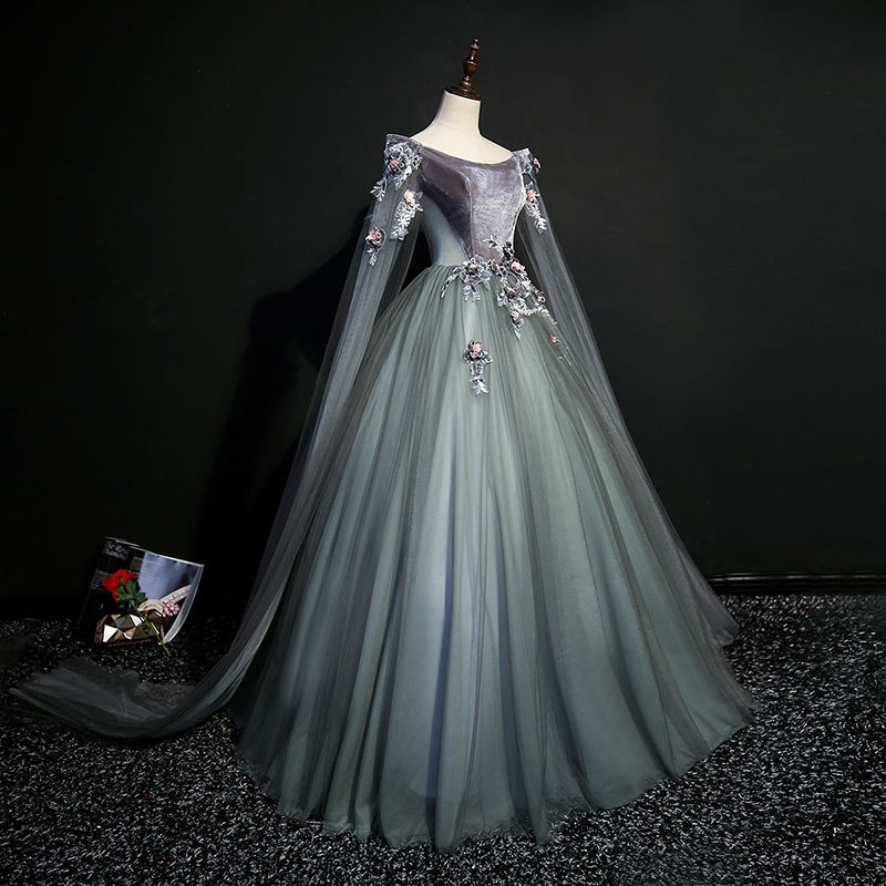 Vestido de nuevo estilo 2026, diseño de lujo ligero de alta gama, ideal para exámenes de arte, actuaciones, ceremonias para adultos, vestido de noche con falda abullonada, elegante.