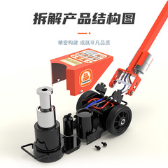 水平空気圧 0kg トップ 50T60 油圧トップ 80T 自動車修理トラック