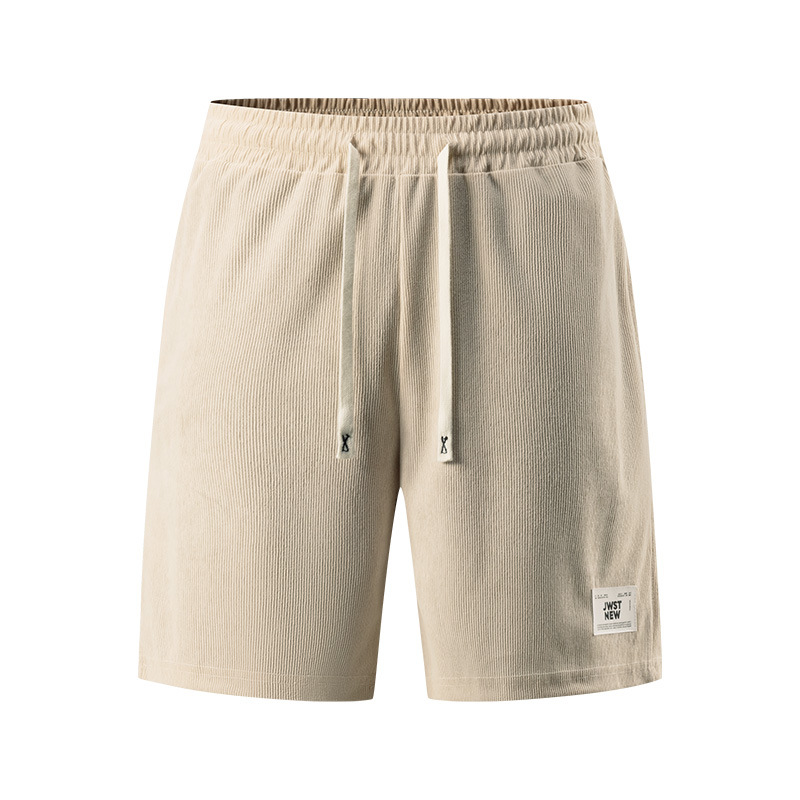 Pantalones europeos de primavera y otoño transfronterizos pantalones deportivos relajados de gran tamaño pantalones deportivos casuales de moda juvenil con cinco puntos fuera