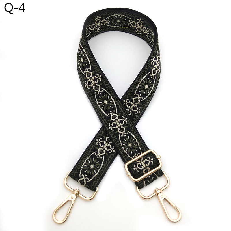 82g Weight Bag Strap Bag Accessories Type Spring Ring Trigger Clasp Closure Clasp Closure Type 1 Piece Quantity Casual, Daily Occasion Polyester Material Geometric Pattern Elegant, Ethnic Style Style 1 Piece Polyester Geometric Spring Ring Trigger Clasp Closure Bag Strap 7