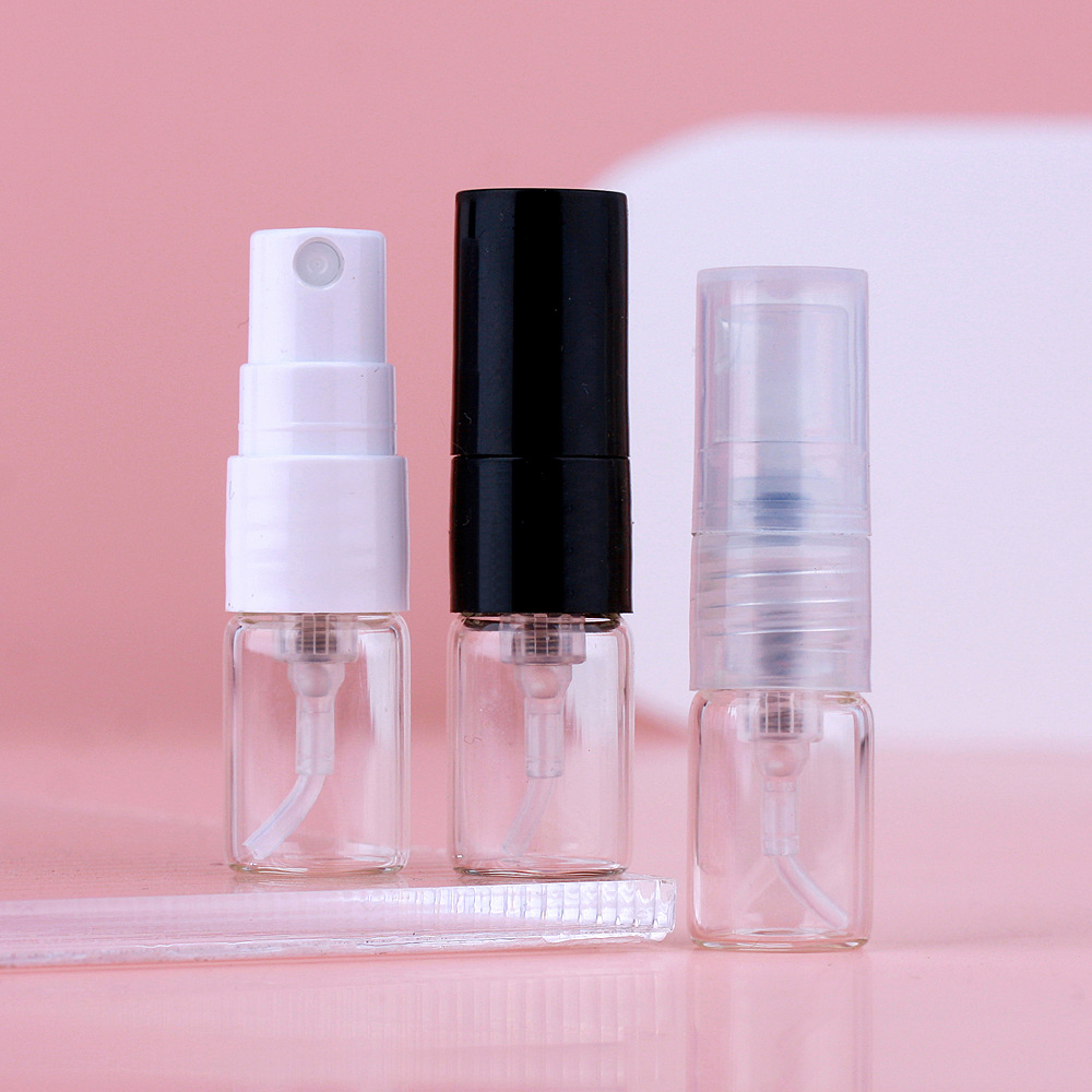 工厂现货 1ml迷你小样喷雾瓶 赠品香水瓶 试用装分装瓶 化妆品瓶