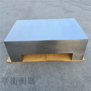 304 stainless steel material 1 ton 0.5 ton 2 ton lock type standard weight plate type calibration weight clean area