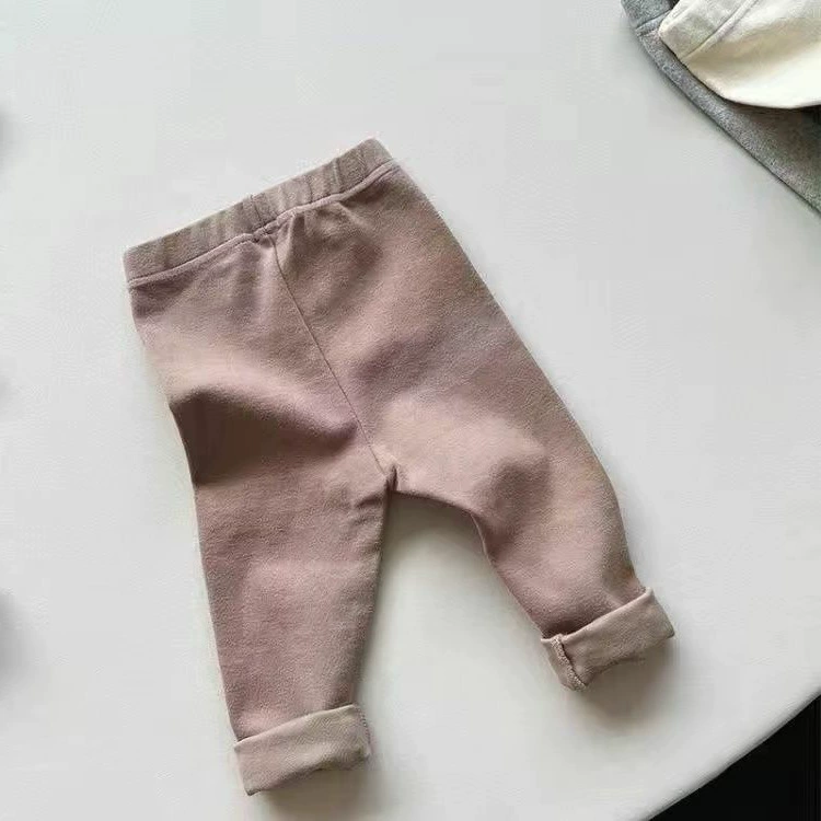 Осенние детские leggins, эластичные плотные штаны, детская одежда, западный стиль, корейский стиль