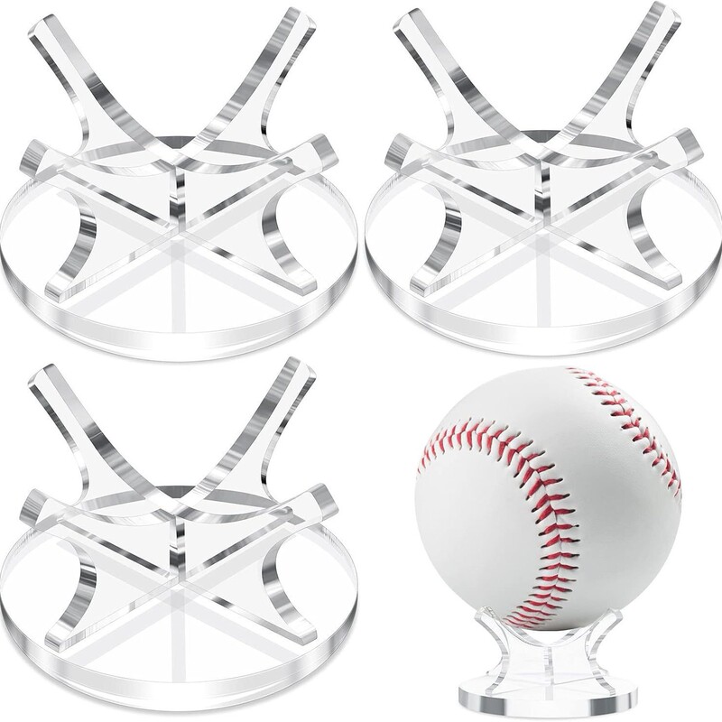 Acrylic Tennis Softball Storage Rack Baseball Display Rack Glass Ball Display Rack Table Tennis Golf Ball