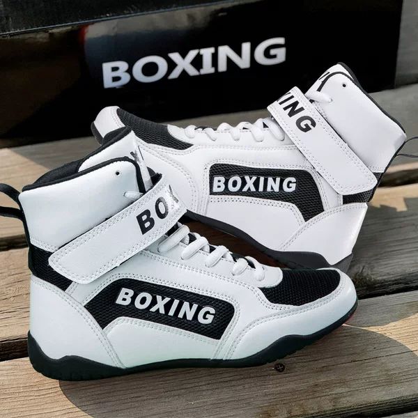 Wrestling Shoes Kidsren's Sanda Fighting Boxing Shoes Taekwondo Shoes Boys and Girls Martial Arts Training Youth Fighting Shoes
